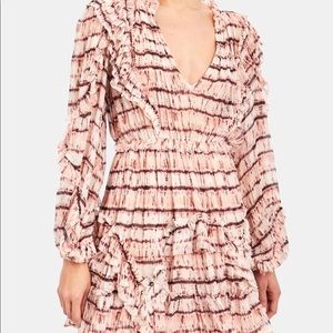 Ulla Johnson Aberdeen Tie-Dye Dress Size 6